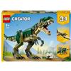 LEGO Creator 3 in 1 T. Rex Dinosauro Giocattolo Trasformabile in 3 Mod