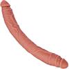 Umania Dildo gigante a doppia testa 50*4.2 cm, dildo spesso a doppia faccia, XXXL grande dildo in silicone realistico a doppia testa per pene lungo, ampio stimolatore anale/vaginale per coppie lesbiche e gay