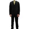 Amirante Antica Sartoria Napoletana Abito sartoriale A.S.N. 2 bottoni nero 100% fresco lana Angelico Made in Italy