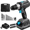 Cecotec Trapano a batteria CecoRaptor Perfect Drill 4020 Brushless Ultra. Batteria 20V e 4000mAh, velocità senza carica di 2000 giri/min, potenza massima di 46 Nm, 25+1 posizioni e 2 velocità