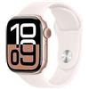 Apple Watch 10 42mm GPS all. Sport S/M oro rosa/rosa pallido Mod. MWWH3QF/A EAN