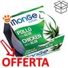 Monge Fruits Cat Kitten Pollo e Aloe - Lattina da 80 Gr - CONFEZIONE RISPARMIO