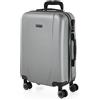 ITACA - Valigia Bagaglio a Mano 55x40x20 - Trolley Bagaglio a Mano, Trolley Cabina, Valigie, Trolley 55x40x20, Argento