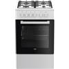 Beko FSS52020DW Cucina Elettrico Gas Bianco