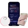 Owlet Dream Sock - Baby Monitor Intelligente - Monitora in tempo reale frequenza cardiaca e livelli di ossigeno - Rosa Antico (Dusty Rose)