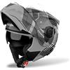 Airoh Casco Moto Modulare P/J Airoh SPECKTRE GROOVE Grigio Lucido