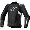 Alpinestars Giubbotto Moto Pelle Alpinestars MISSILE V3 AIRFLOW Nero Bia