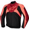 Alpinestars Giubbotto Moto Tessuto Alpinestars T-JAWS V4 WP Nero Rosso F
