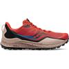 SAUCONY PEREGRINE 12 SCARPA RUNNING TRAIL UOMO - ROSSO/TERRA/NERO