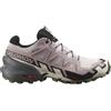 SALOMON SPEEDCROSS 6 GTX SCARPA RUNNING TRAIL GORE TEX DONNA - GRIGIO/ROSA ANTICO/NERO