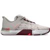 UNDER ARMOUR TRIBASE REIGN 5 SCARPA TRAINING CROSSFIT - WHITE CLAY/DEEP RED