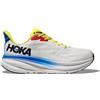 HOKA ONE ONE CLIFTON 9 SCARPA RUNNING UOMO - BLANC DE BLANC/VIRTUAL BLUE