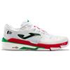 JOMA SLAM SCARPA PADEL UOMO - 2202 WHITE RED - BIANCO/ROSSO/VERDE