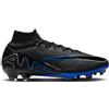 NIKE MERCURIAL ZOOM SUPERFLY 9 ELITE FG SCARPA CALCIO - BLACK PACK - NERO/AZZURRO/BLUE