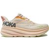 HOKA ONE ONE CLIFTON 9 SCARPA RUNNING DONNA - VANILLA/ASTRAL