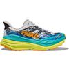 HOKA ONE ONE STINSON 7 SCARPA TRAIL RUNNING UOMO - WHITE/EVENING PRIMROSE