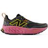 NEW BALANCE HIERRO v8 FRESH FOAM X SCARPA TRAIL RUNNING DONNA - BLACK/REAL PINK/GINGER LEMON