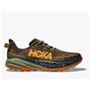 HOKA ONE ONE SPEEDGOAT 6 SCARPA RUNNING TRAIL UOMO - ANTIQUE/OLIVE/SQUASH