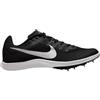 NIKE ZOOM RIVAL DISTANCE SCARPA RUNNING UOMO CHIODATA PER MEZZOFONDO/CAMPESTRE - NERO/BIANCO