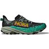 HOKA ONE ONE SPEEDGOAT 6 SCARPA RUNNING TRAIL DONNA - BLACK/ALOE VERA