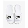 NIKE CIABATTA UOMO VICTORI ONE SLIDE COLORE BIANCO LOGO NERO