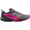 SALOMON SENSE RIDE 5 SCARPA TRAIL RUNNING DONNA - PLUM KITTEN/BLACK/PINK GLOW