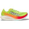 HOKA ONE ONE ROCKET X 2 SCARPA RUNNING UOMO - LETTUCE/SOLAR FLARE