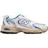 NEW BALANCE 530 SCARPE UOMO COLORE BIANCO ARGENTO ROYAL