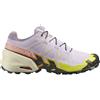 SALOMON SPEEDCROSS 6 SCARPA RUNNING TRAIL DONNA - ORCHID PETAL/BLACK/SULPHUR SPRING