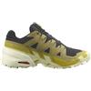 SALOMON SPEEDCROSS 6 SCARPA RUNNING TRAIL UOMO - BLACK/CRESS GREEN/TRANSPARENT YELLOW