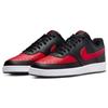 NIKE SCARPA LIFESTYLE UOMO COURT VISION LO COLORE NERO LOGO ROSSO