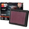 K&N 33-3024 Filtri Aria Sostitutivi Auto, Lavabile e Riutilizzabile | Compatibile con: MAZDA 3, 3 Stufenheck, 3 Stufenheck, 6 Kombi, 6 Stufenheck, CX-5, CX-5, CX-9