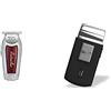WAHLWAHL DETAILER CORDLESS SENZA FILO CON LAMA T-WIDE & 3615-0470 - Mobile Shaver Rasoio Cordless, neroWAHL