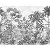 Komar Jungle Evolution IAX7-0035 - Carta da parati in tessuto non tessuto, motivo: palme, giungla, foresta pluviale, cameretta dei bambini, dimensioni: 350 x 280 cm (larghezza x altezza)