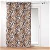 Douceur d'Intérieur Cabana Tenda con Occhielli, 140 x 280 cm, Cammello, Poliestere Stampato