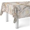 Martina Home Tovaglia in tela cerata Genil, 300 x 140 cm, colore: oro
