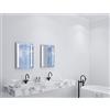 Talos Specchio da bagno a LED Talos River, 50 x 70 cm
