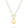 Liebeskind Berlin Da Donna T-Bar Collana & Orecchini A Perno - Catena E Orecchini A Perno In Acciaio Inossidabile Con E Ohne Farbliche Details In Argento, Oro, Oro Rosa & Nero