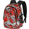 PRO-DG PRODG Sneak-Zaino Running PLUS, Rosso, 34 x 46 cm, Capacità 32 L