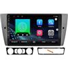 XISEDO Android Autoradio In-dash Car Radio 9 Car Stereo Navigatore GPS con Schermo di Tocco e Lettore per BMW 3 Series E90 (E90)