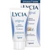 Lycia - Original Deodorante in crema, Extra Protezione per 7 giorni, Senza Alcool, Effetto Asciutto e Vellutato, con Burro di Karitè, 30ml
