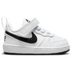 NIKE COURT BOROUGH LOW RECRAFT (TD) BIANCO/NERO