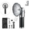 Godox Lux Master TTL Retro Flash per Fotocamera con Controllo Touchscreen, CCT 6000K±300k, GN25 460 Potenza Massimo, Controllo Ottico S1/S2, Ricarica Type-C, per Fotocamere Canon, Nikon, Sony e Altre