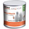 Tover, Natural Wood Oil, Olio All'Acqua Per Parquet, Effetto Legno Naturalizzato, Finitura Invisibile e Resistente ad Abrasione, Graffi e Sgommate, Formato da 1L