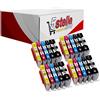 NO-NAME KIT 20 CARTUCCE XXL COMPATIBILI CON CANON PGI-580BK CLI-581BK CLI-581C CLI-581M CLI-581Y NERO+COLORI - NO-NAME