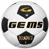 GEMS UL01-0310 Olimpico Pallone da calcio ricreativo Bianco/Nero 5