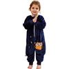 HAHASHOW Sacco Nanna Invernale 2.5 Tog per Bambini 4-5 Anni, Gufo