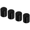 HCmotorku Tappi di copertura per punti hardware per aggancio moto adatti per Harley Touring Street Glide Road Glide Road King 2009-2021 nero 4 pezzi