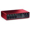 Focusrite Scarlett 18i16 4th Gen Interfaccia audio USB-C | 18-in 16-out, 4 preamp microfonici, 2 ingressi Hi-Z, 8 line in, ADAT, S/PDIF, MIDI, Auto Gain, Clip Safe, 24 bit/192 kHz