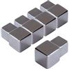 Dalsys 5x terminali per profilo piastrelle 12,5mm, profilo quadrato in acciaio inox lucido